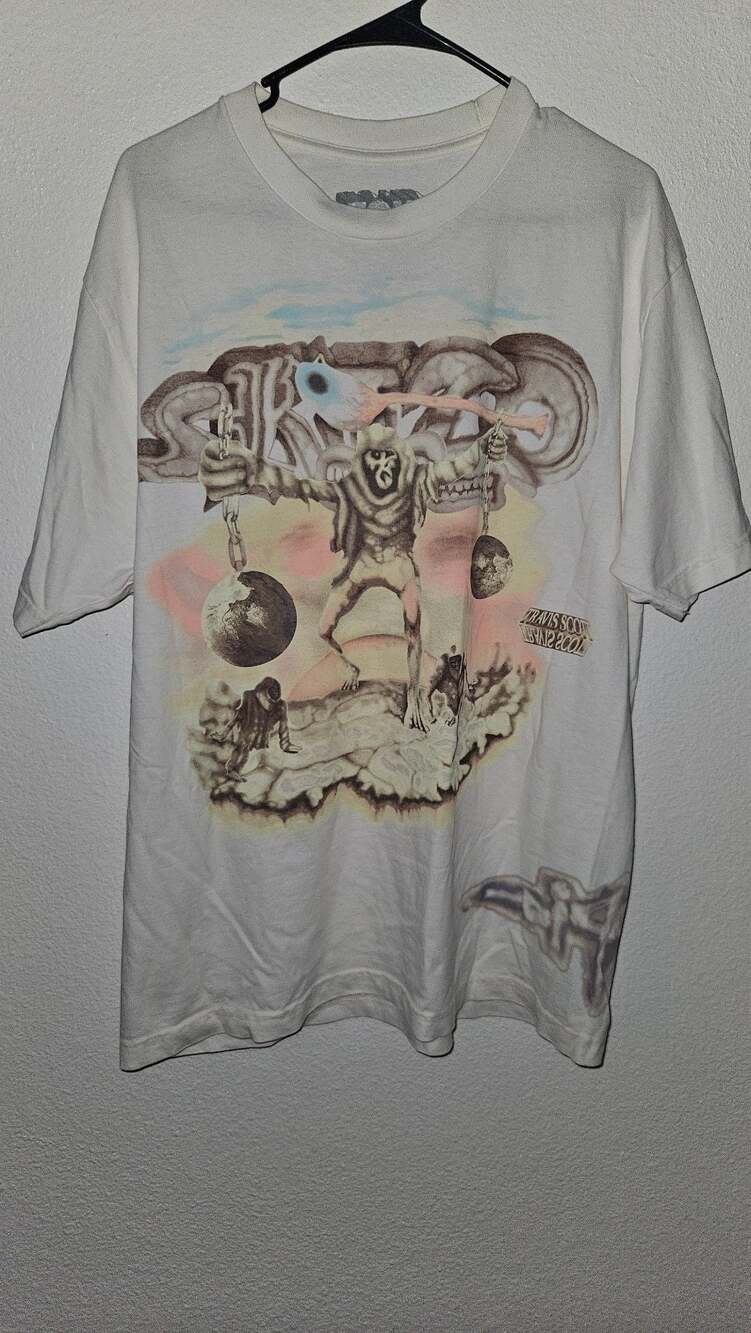 Travis Scott Utopia Tour Skitzo Circus Maximus T-Shirt